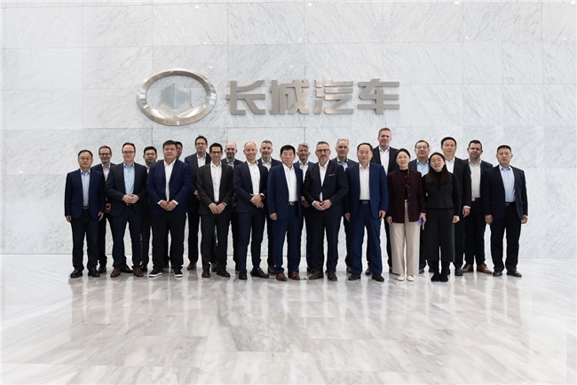 宝马集团董事普斯特博士率团到访长城汽车